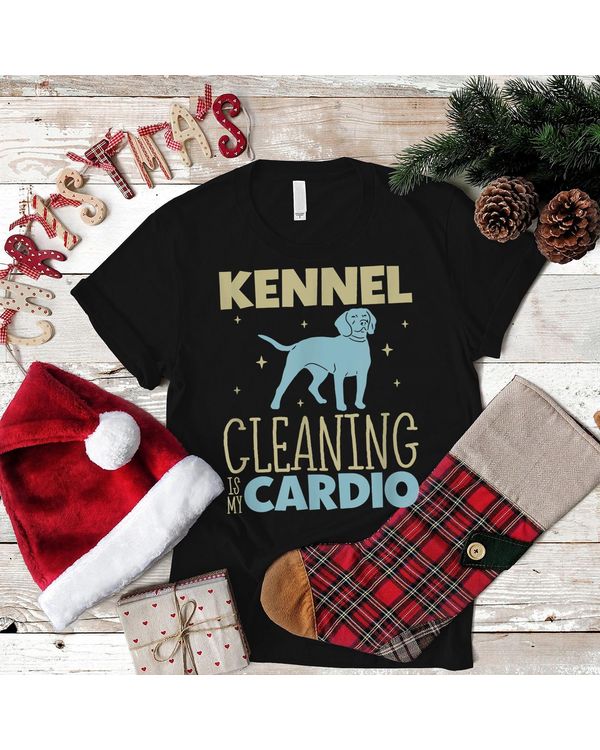 Kennel cleaning is my cardio - Animal shelter worker T-Shirt